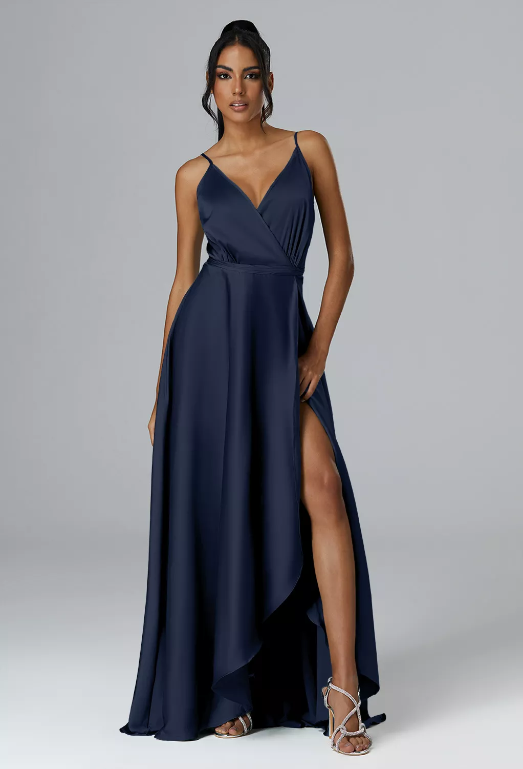 AW Sage Dark Navy  Spring Wedding Guest Dresses